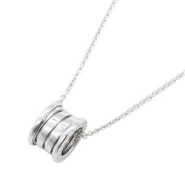 BVLGARI B-zero1 Necklace Pendant 18KWG White Gold Used Women