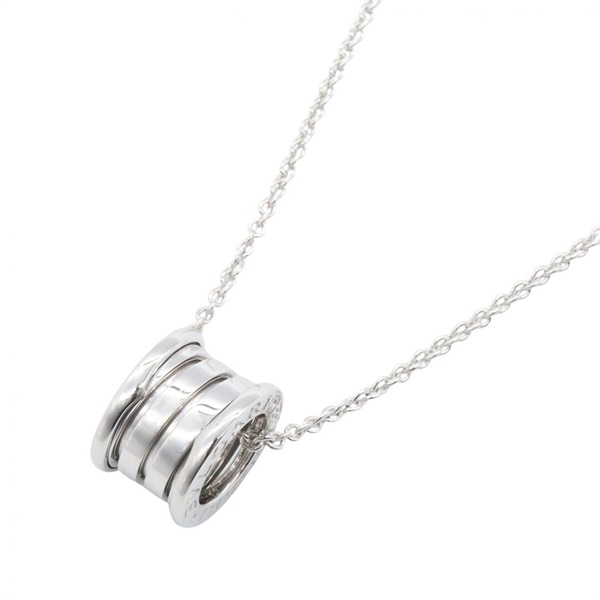 BVLGARI B-zero1 Necklace Pendant 18KWG White Gold Used Women