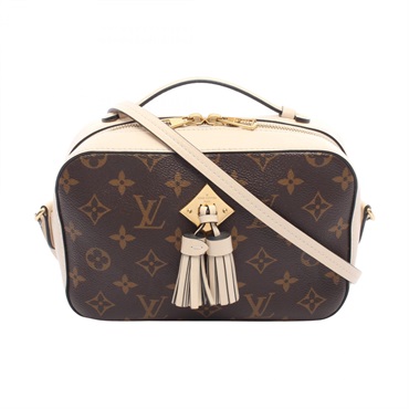 LOUIS VUITTON Saintonge Shoulder Crossbody Bag M43559 Monogram canvas Beige Used