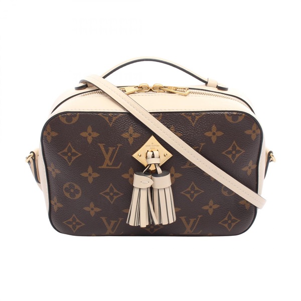 LOUIS VUITTON Saintonge Shoulder Crossbody Bag M43559 Monogram canvas Beige Used