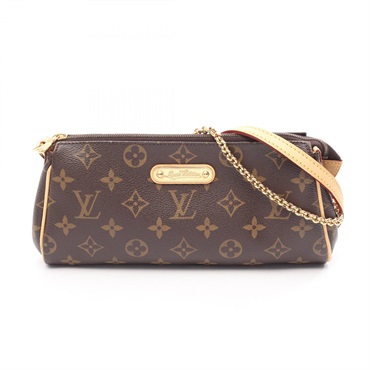 LOUIS VUITTON Eva Chain Shoulder Bag M95567 Monogram canvas leather Brown Used