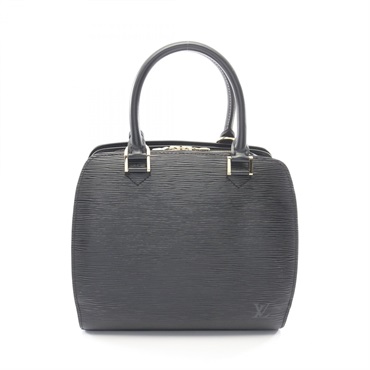 LOUIS VUITTON Pont Neuf Handbag M52052 Epi leather Black Used Women LV