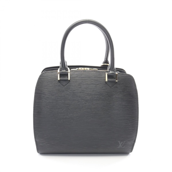 LOUIS VUITTON Pont Neuf Handbag M52052 Epi leather Black Used Women LV