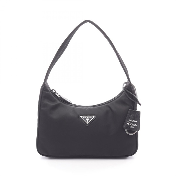 PRADA Mini Re-Edition 2000 Re-Nylon Handbag 1NE515RDH0F0002 Nylon Black NEW