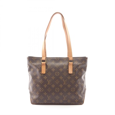 LOUIS VUITTON Cabas piano Shoulder tote Bag M51148 Monogram leather Brown Used