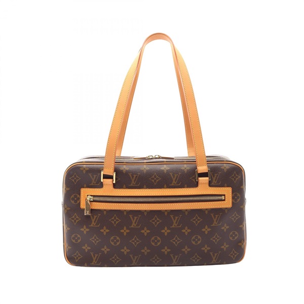 LOUIS VUITTON Cite GM Shoulder hand Bag M51181 Monogram leather Brown Used Women
