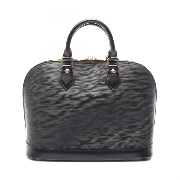 LOUIS VUITTON Alma Handbag M52142 Epi leather Noir Used Women