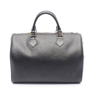 LOUIS VUITTON Speedy 30 Handbag M59022 Epi leather Noir Used Women