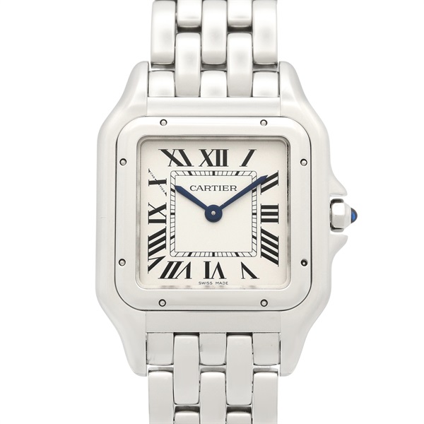 CARTIER PANTHERE de Cartier MM Wrist Watch Quartz Stainless Steel Used Women