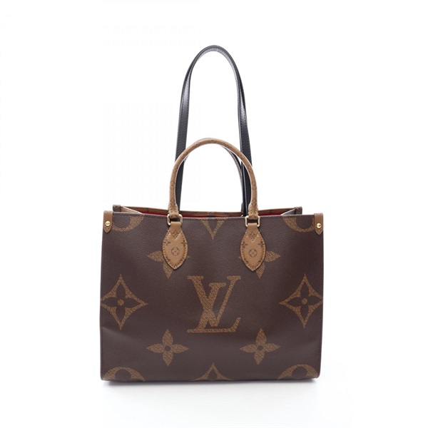 LOUIS VUITTON On the Go MM Tote shoulder Bag M45321 Monogram Giant Reverse LV