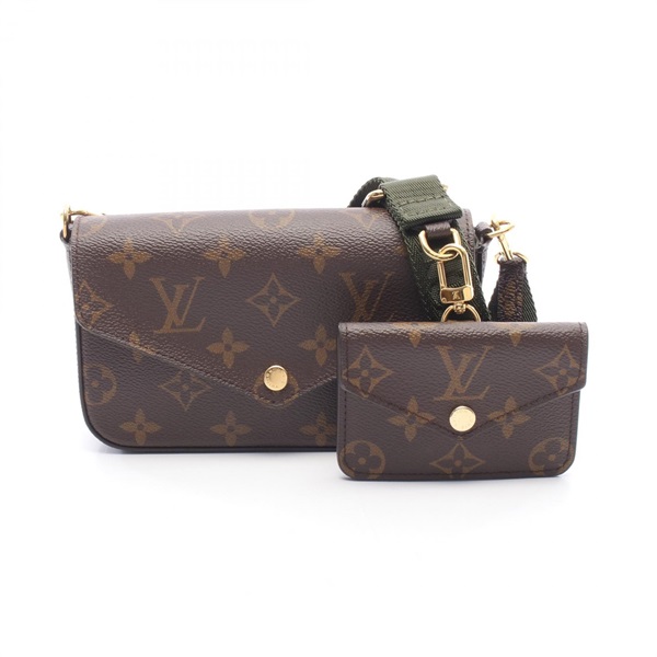 LOUIS VUITTON Multi Pochette Felicie Shoulder Crossbody Bag M80091 Monogram Used