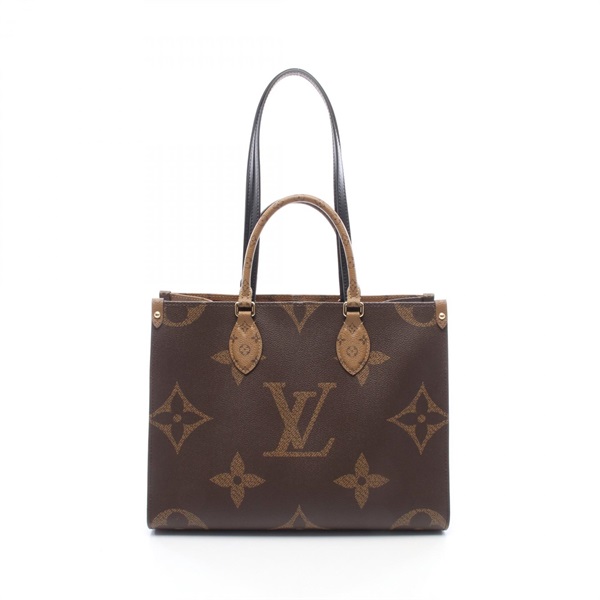 LOUIS VUITTON On the Go MM Tote shoulder hand Bag M45321 Monogram Giant Reverse