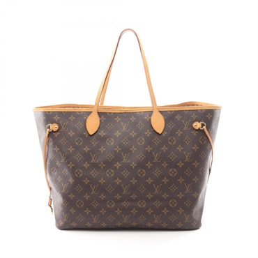 LOUIS VUITTON Neverfull GM Tote shoulder Bag M40157 Monogram leather Brown Used