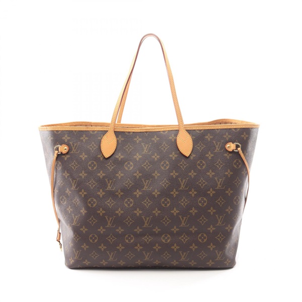 LOUIS VUITTON Neverfull GM Tote shoulder Bag M40157 Monogram leather Brown Used