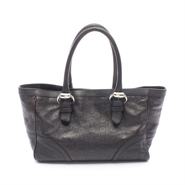 GUCCI Horsebit Hand Tote Bag 289716 leather Brown Used Women