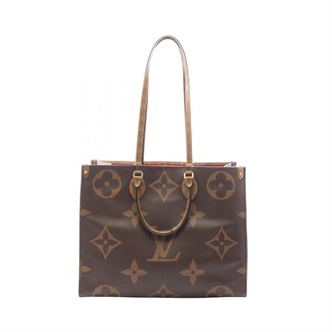 LOUIS VUITTON OnTheGo GM Shoulder Tote Bag M44576 Monogram Giant Reverse used LV