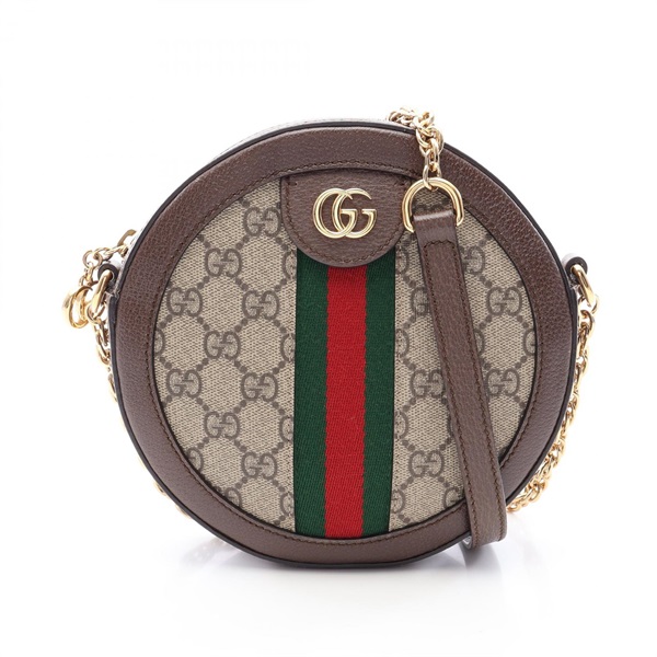 GUCCI Ophidia Mini Sherry Line GG Supreme Shoulder Crossbody Bag 550618 Used
