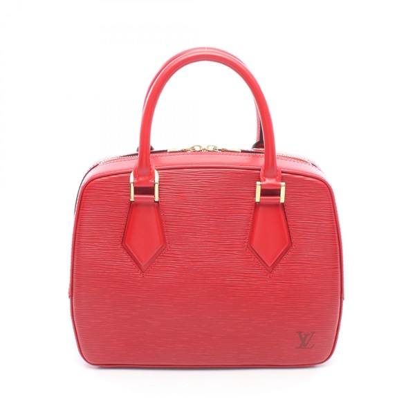 LOUIS VUITTON Sablon Handbag M52047 Epi leather Castilian red Used Women