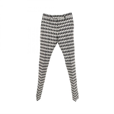LOUIS VUITTON NBA logo Print Pants #40 RM211M ZNX HKP01W wool silk Gray Black LV