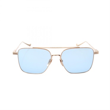 CHROME HEARTS AM Dice Sunglasses Eyewear Gold Plated Used mens
