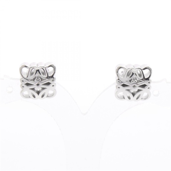 LOEWE anagram Pierced earrings Silver925 NEW