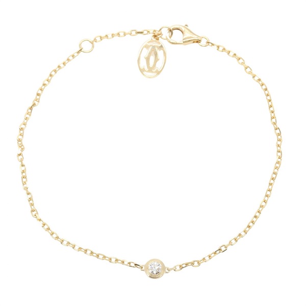 CARTIER D'amour Bracelet SM B6043300 18KYG Yellow Gold Diamond Used Women