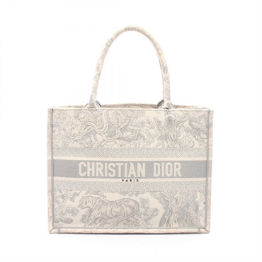 Christian Dior BOOK TOTE Medium Toile de Jouy hand Bag M1296ZTDT_M20I canvas