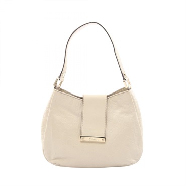 GUCCI Guccissima Shoulder Handbag 211934 leather Beige Used Women