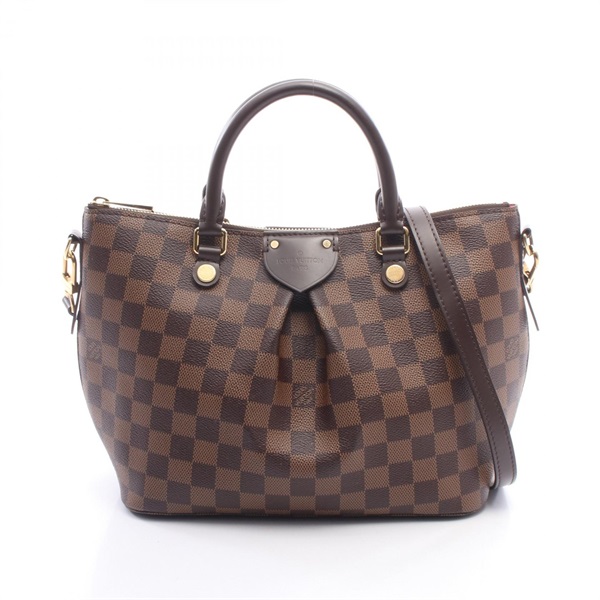 LOUIS VUITTON Siena PM Shoulder Crossbody Handbag N41545 Damier canvas Used LV