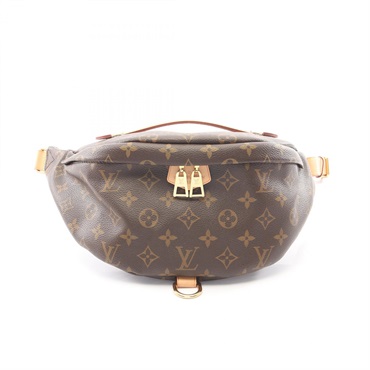 LOUIS VUITTON Bum Waist Crossbody Belt Bag M43644 Monogram canvas leather Used