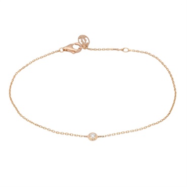 CARTIER D'amour Diamond Bracelet 18KPG Pink Rose Gold Used Women