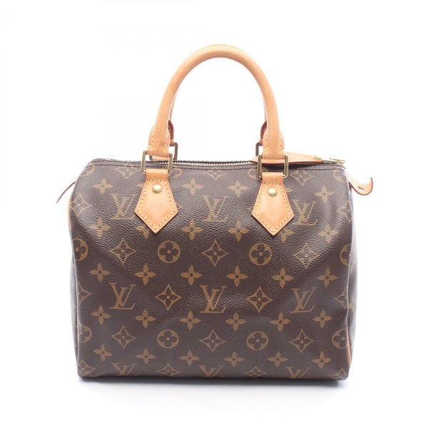 LOUIS VUITTON Speedy 25 Handbag M41109 Monogram canvas leather Brown Used Women
