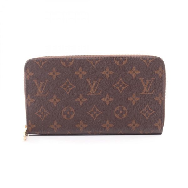 LOUIS VUITTON Zippy Organizer Long wallet M62581 Monogram canvas Brown Used LV