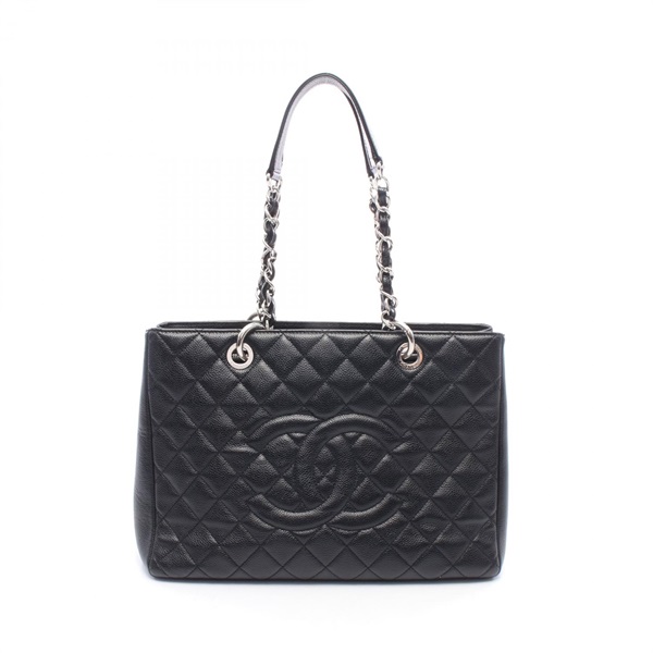 CHANEL Matelasse Grand Shopping GST Tote chain shoulder Bag A50995 leather SHW
