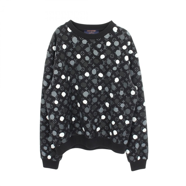 LOUIS VUITTON Yayoi kusama Monogram Dot Sweatshirt RM231H IHN HOY26W cotton #L
