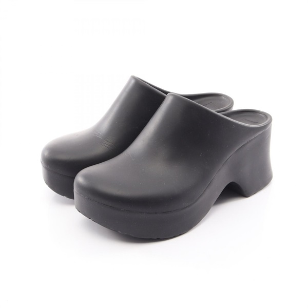 LOEWE Terraform Clogs Sandals #37 shoes EVA Black Used Women