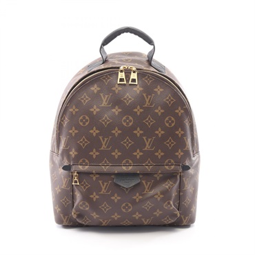 LOUIS VUITTON Palm Springs Backpack MM Rucksack M44874 Monogram leather Brown