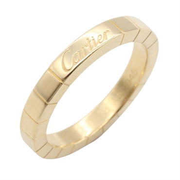 CARTIER Laniere Ring 18KYG Yellow Gold Used women US size 6.75 #54