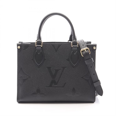 LOUIS VUITTON OnTheGo PM shoulder crossbody Handbag M45653 Monogram empreinte
