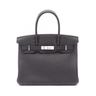 HERMES Birkin 30 Handbag 030520CK Togo leather Black SHW Preowned K