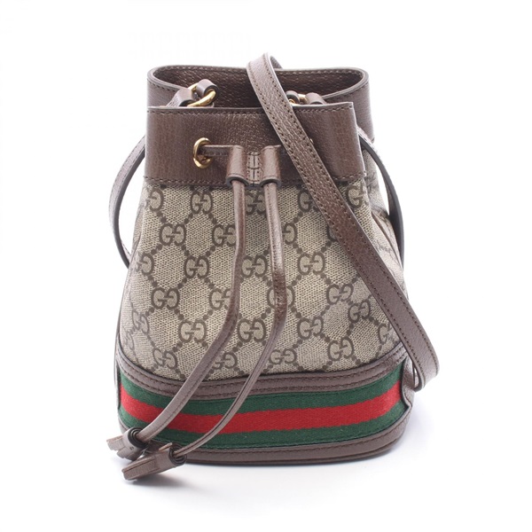 GUCCI Ophidia mini bucket GG Supreme Shoulder crossbody Bag 55062096I3B8745