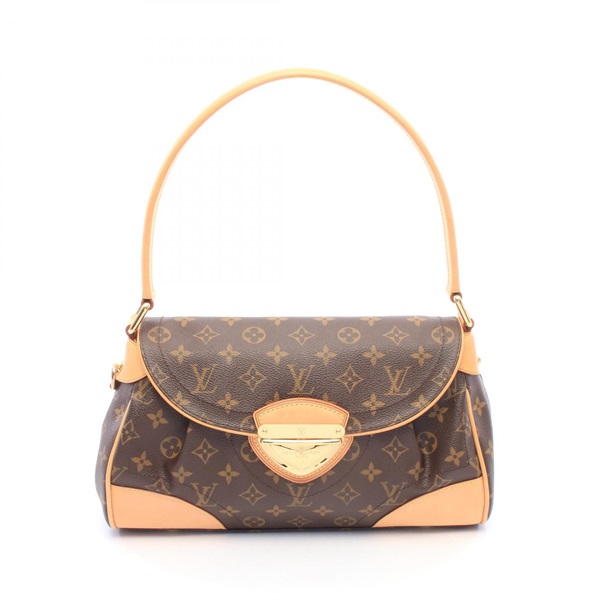 LOUIS VUITTON Beverly MM Shoulder Bag M40121 Monogram canvas leather Used LV