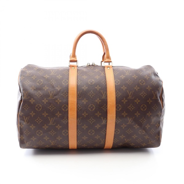 LOUIS VUITTON Keepall 45 Travel Duffel Bag M41428 Monogram canvas leather Used