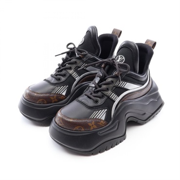 LOUIS VUITTON LV Arclight 2.0 Line Monogram Sneakers #39 canvas leather Fabric