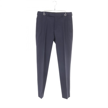 Christian DIOR HOMME stitch Pants 833C116W3098 wool Moheya Navy Used mens #44