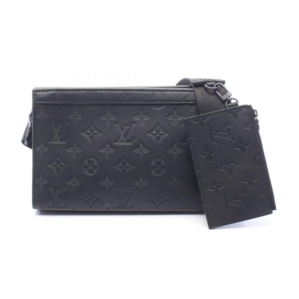 LOUIS VUITTON Gaston Wearable Wallet Shoulder Bag M81115 Monogram Shadow leather