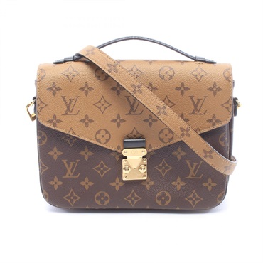 LOUIS VUITTON Pochette Metis MM Shoulder Crossbody Handbag M44876 Monogram Used