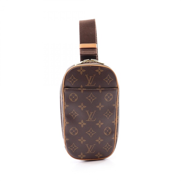 LOUIS VUITTON Pochette Gange Waist bum belt bag M51870 Monogram leather Brown LV