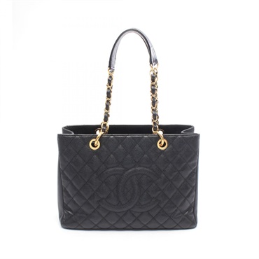 CHANEL Matelasse Grand Shopping GST Tote chain shoulder Bag A50995 leather GHW