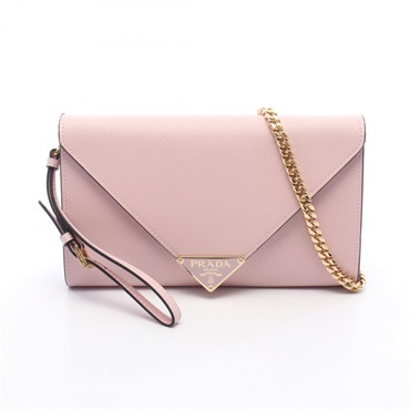 PRADA Envelope Chain Shoulder Clutch Bag 1MF0342CLQF0E18 Saffiano leather NEW